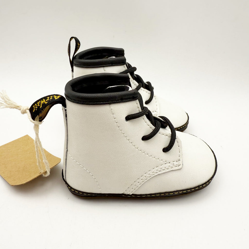 Dr. Martens Infant/Toddler 1460 Crib Bootie US 3 EU 18 White Leather NIB