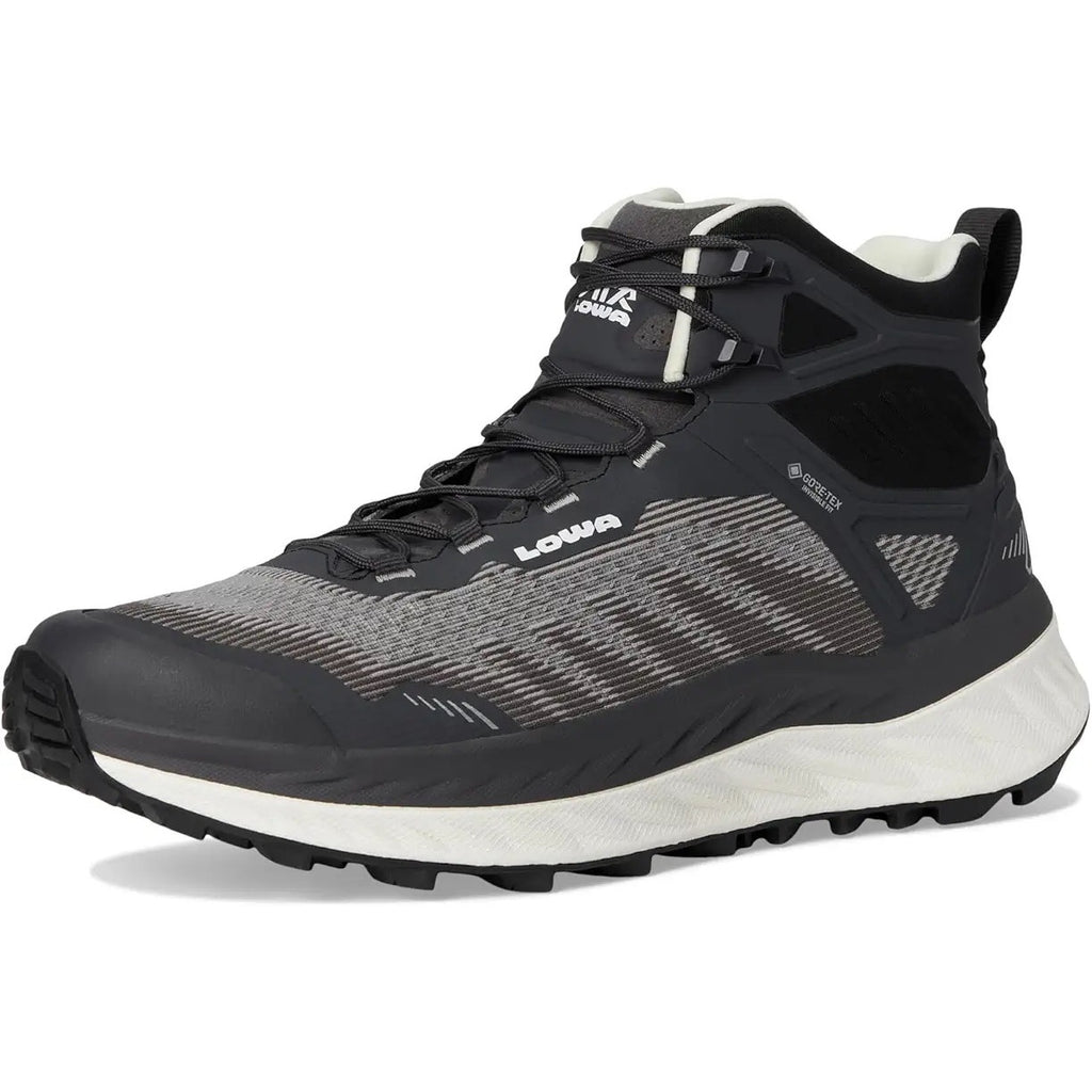 Lowa Womens Fortux GTX QC Ws Trail Running Sneaker US 7 EU 39 Black White WP NIB