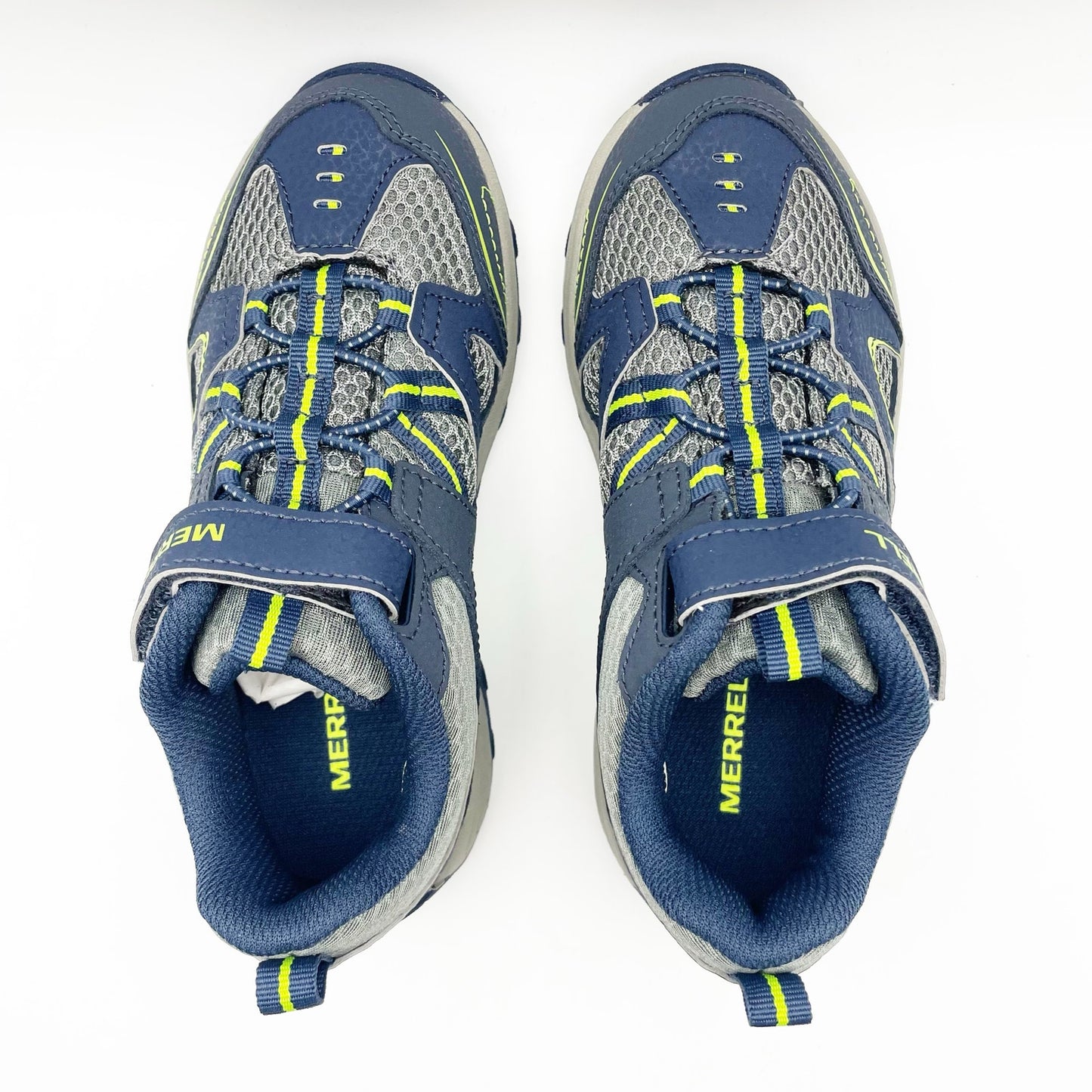 Merrell Kids Trail Chaser Jr. Sneakers US 13 M EU 31 Navy Green Athletic NIB