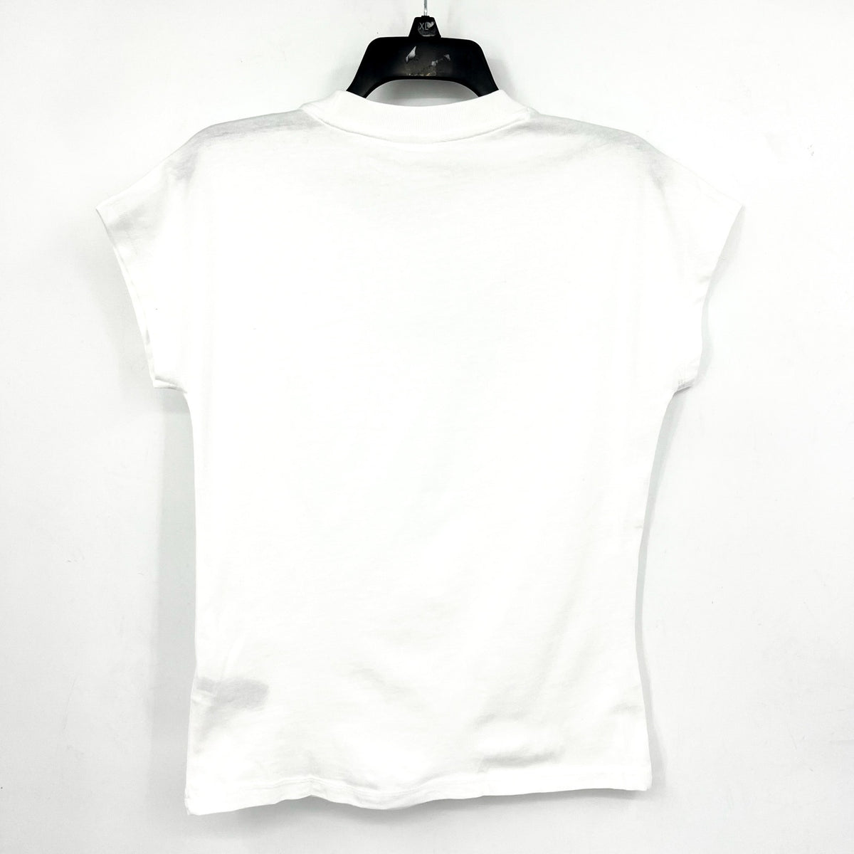 ADIDAS Women's Essentials Linear Single Tee Medium White Short Sleeve Logo NWT