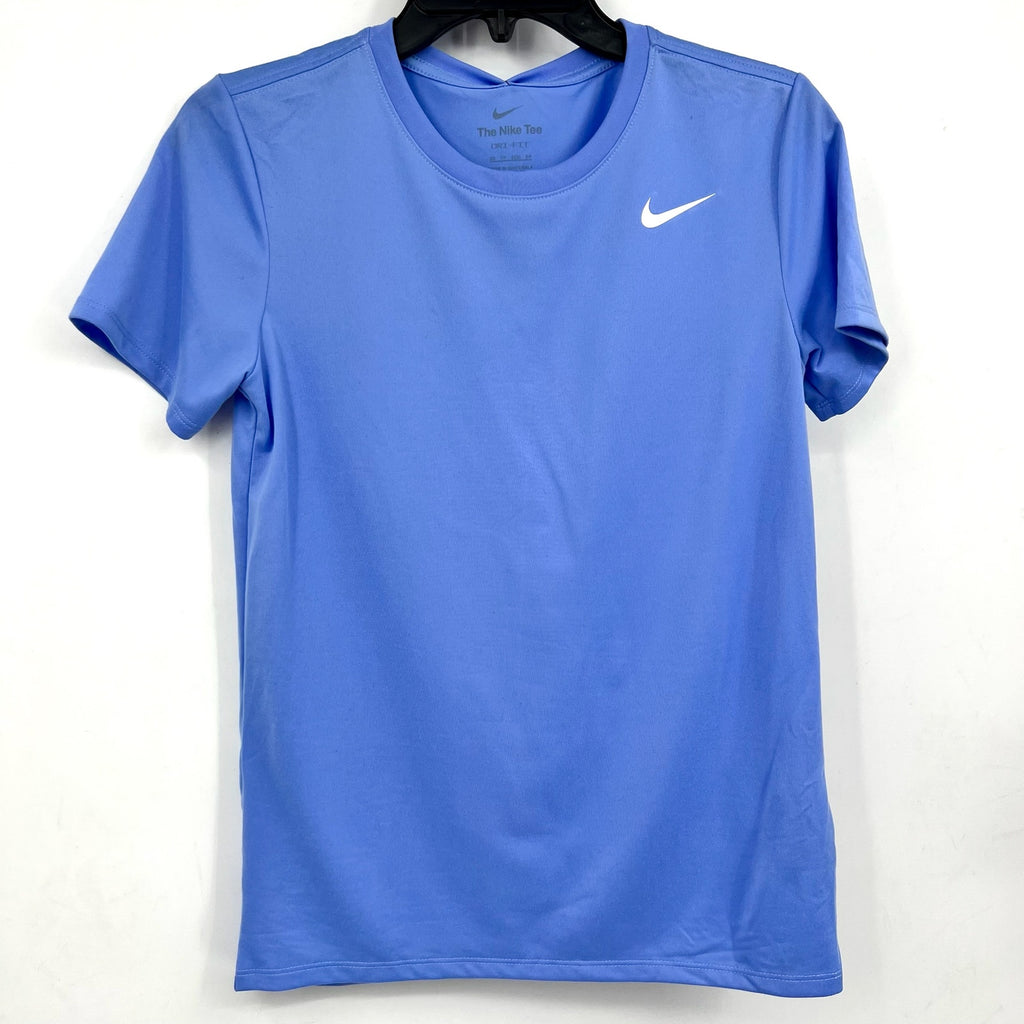 NIKE Women's Dri-FIT Legend T-Shirt XS Blue Light Sapphire Short Sleeve NWT