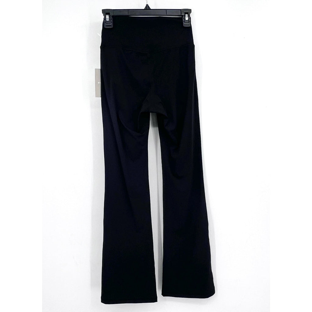 EVERLANE Women's The Perform Flare Leggings XS Black High Waisted NWT