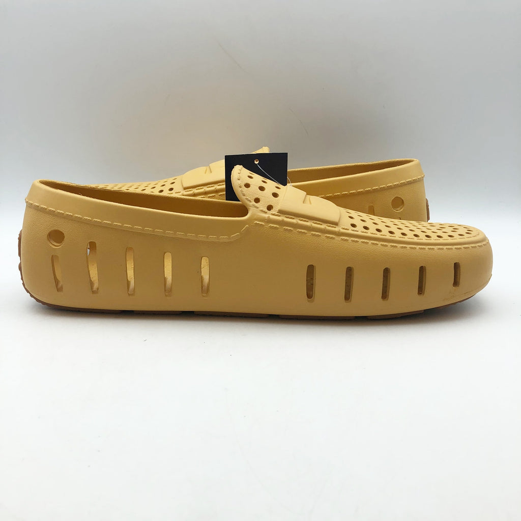 Floafers Mens Country Club Driver 2.0 Loafer Size 11 Yellow Dunne Gum NWT