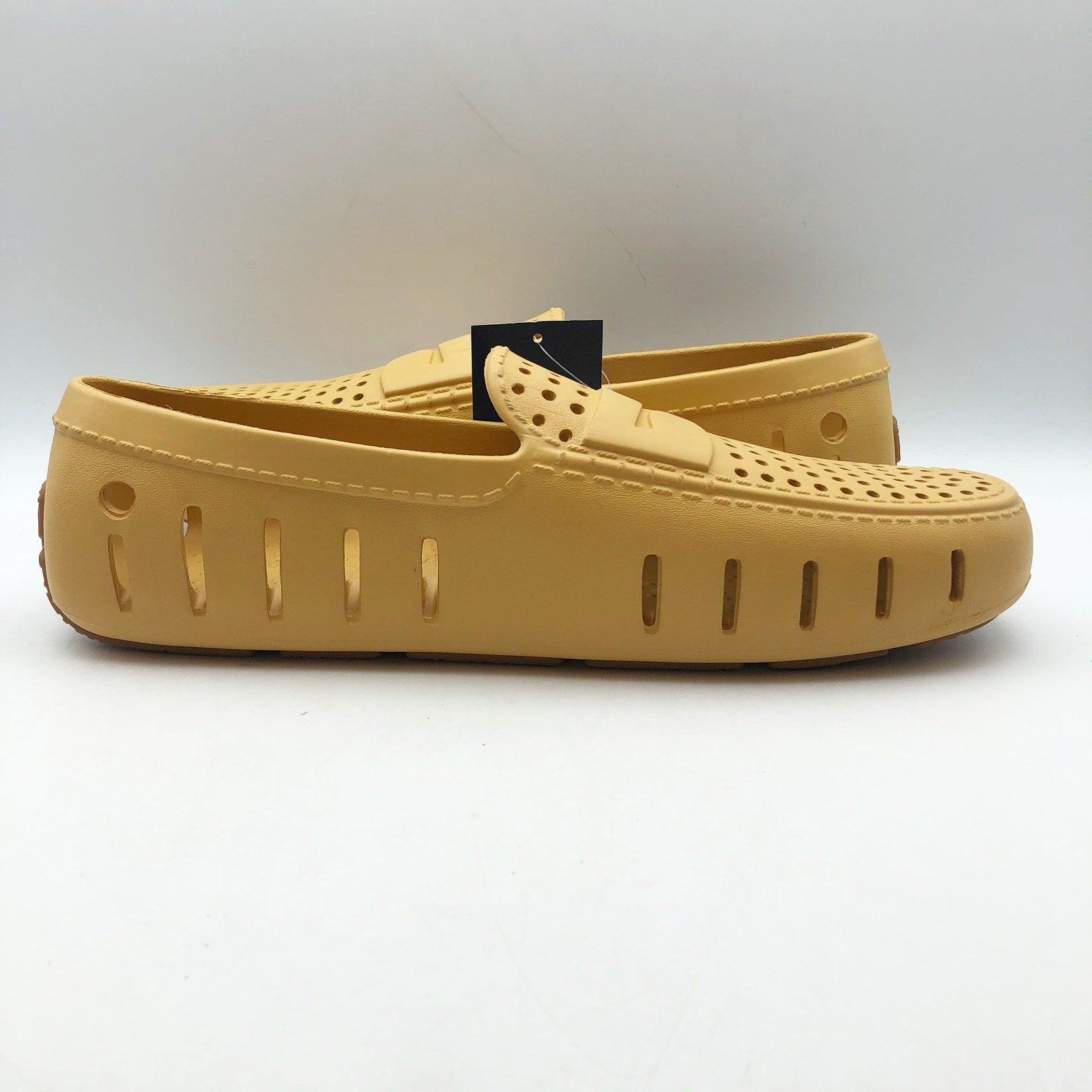 Floafers Mens Country Club Driver 2.0 Loafer Size 11 Yellow Dunne Gum NWT