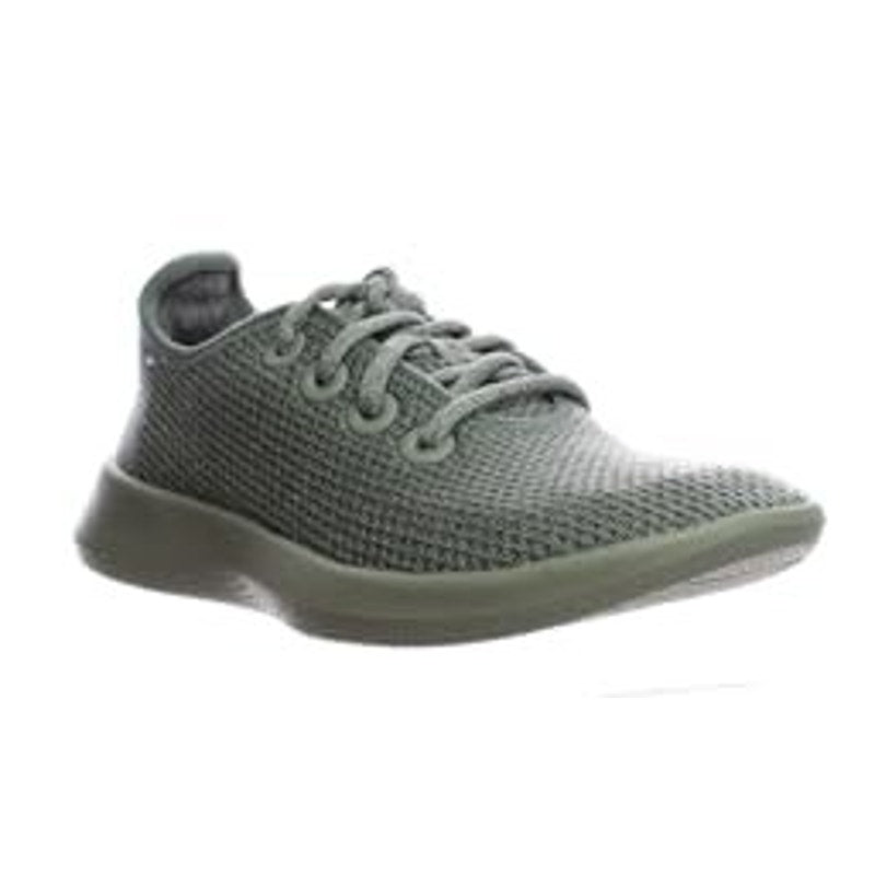 AllBirds Womens Tree Runner Casual Sneakers Size 5 Green Succulent Grey NIB