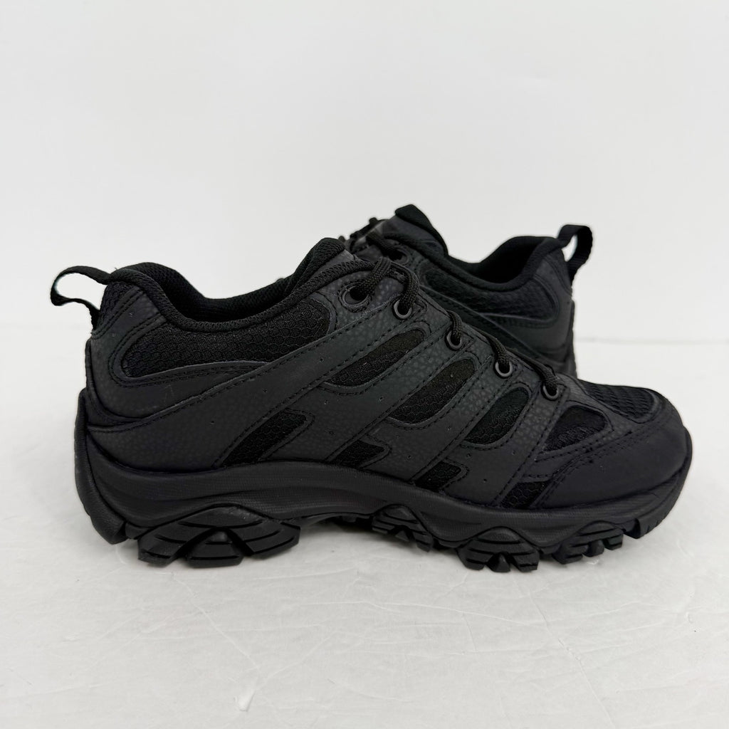 Merrell Moab 3 Tactical Work Sneakers Mens 4 Womens 5.5 wide Black Leather NIB