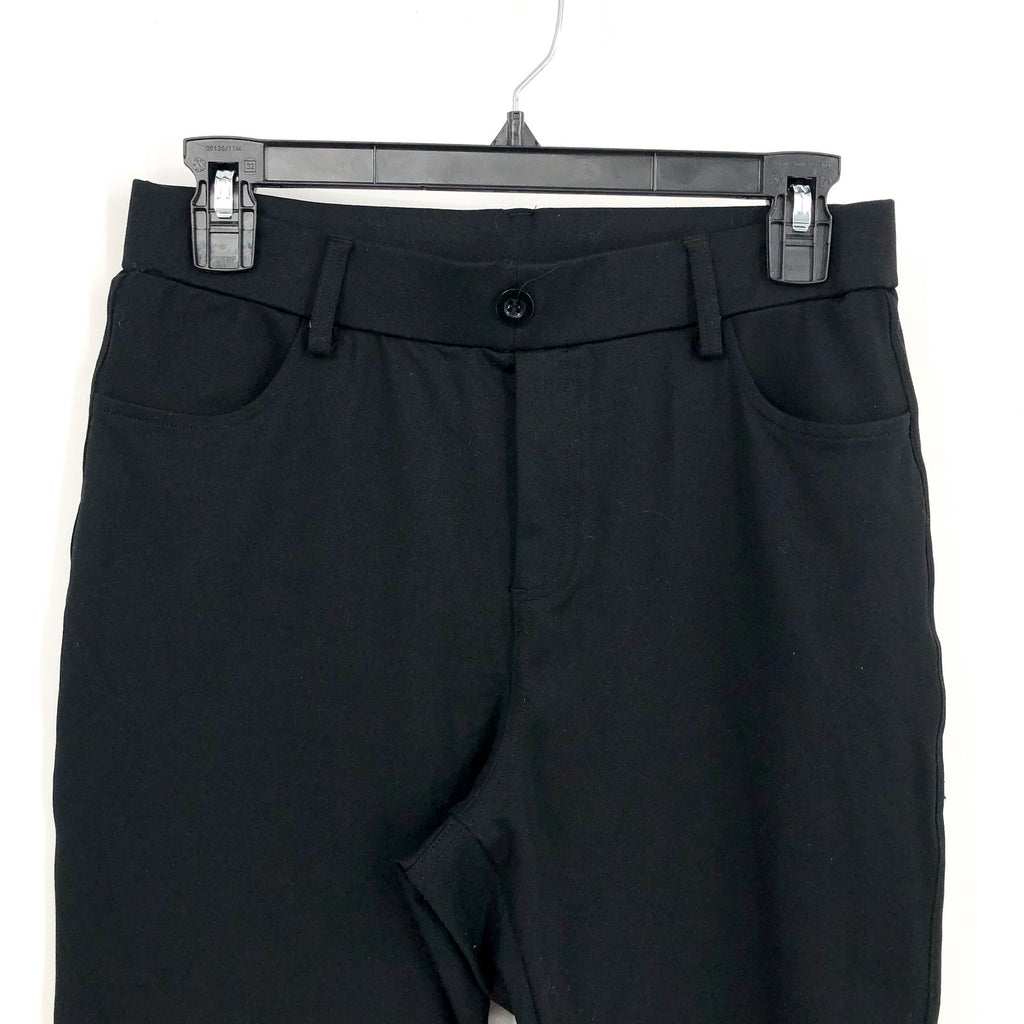 IUGA Womens High Waisted Stretchy Work Pants Medium Black High Rise EUC