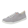 Vionic Womens Beach Pismo Sneakers US 5M EU 35 Gray Cotton Canvas Casual NIB