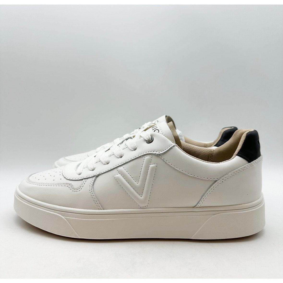 Vionic Womens Kimmie Casual Court Sneakers Size 10 M EU 41 White Leather NIB