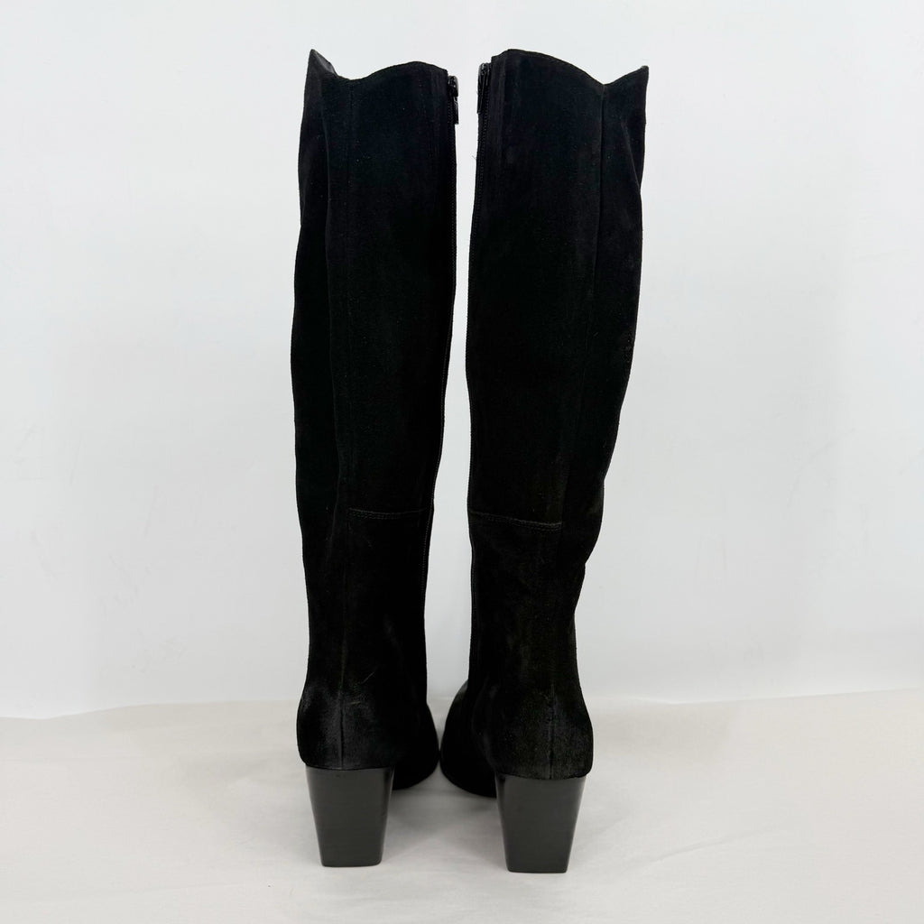 Seychelles Womens Begging You Knee High Boots US 9 M Black Suede Boho NWOB