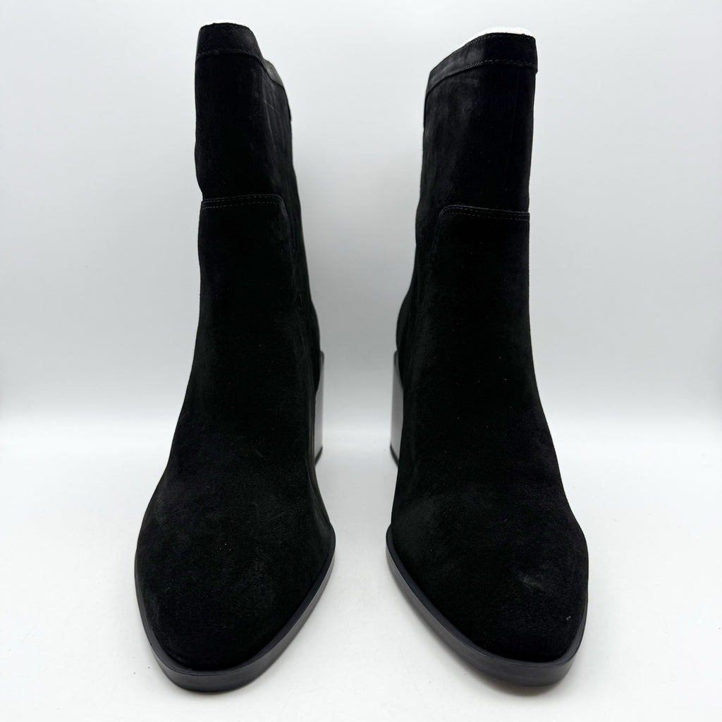 Vince Camuto Womens Kortimy Ankle Boots US 12 M EU 43.5 Black Suede NIB