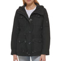 LEVI'S Women's Hooded Field Jacket XL Black Cotton Four Pocket NWT