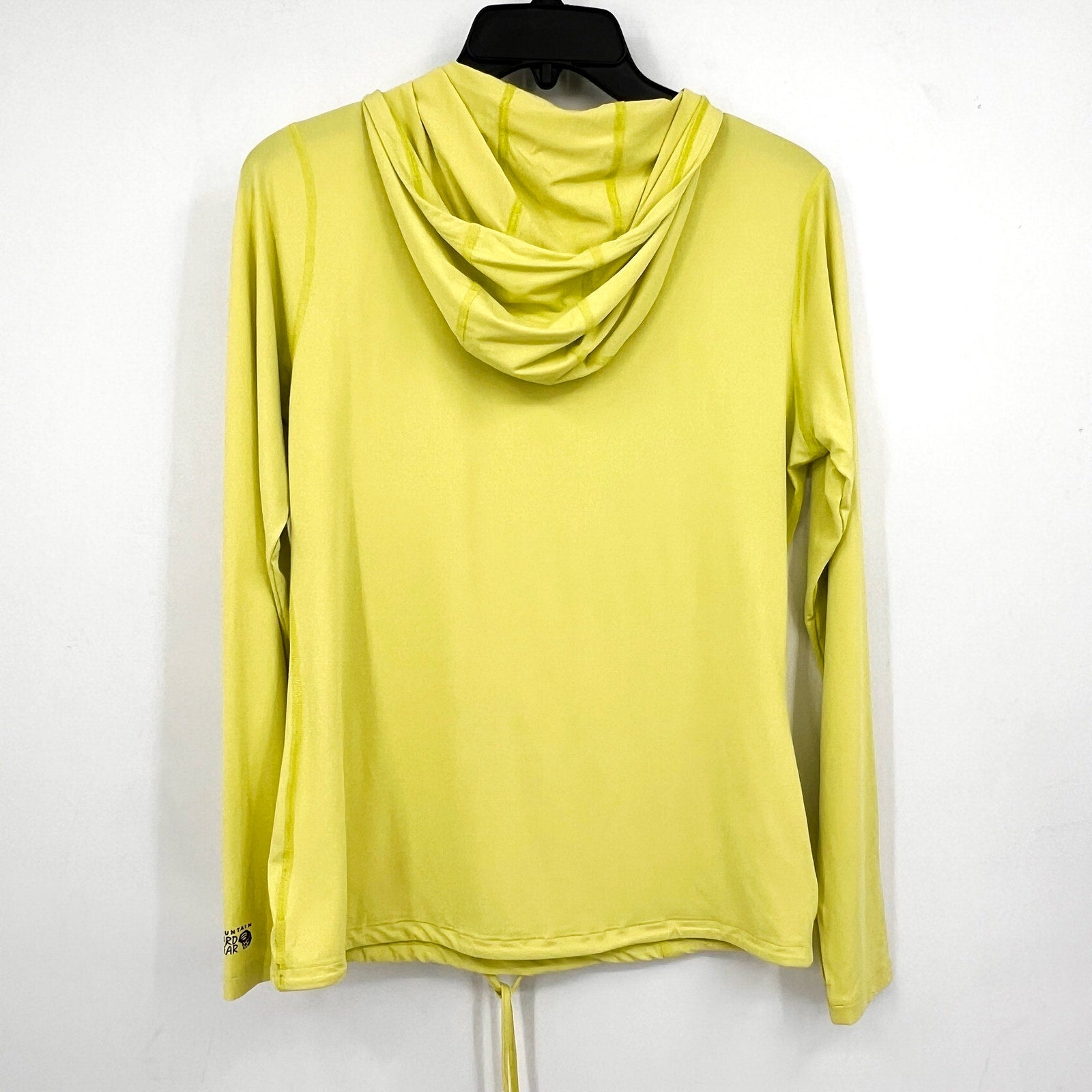 MOUNTAIN HARDWEAR Crater Lake Long Sleeve Hoodie Small Light Olive Green NWT