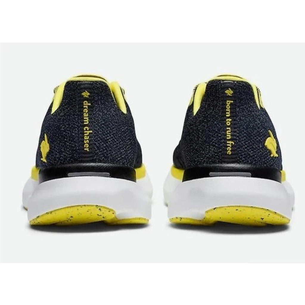 Rabbit Womens Dream Chaser Athletic Shoes Size 7.5 Black Yellow Running NIB