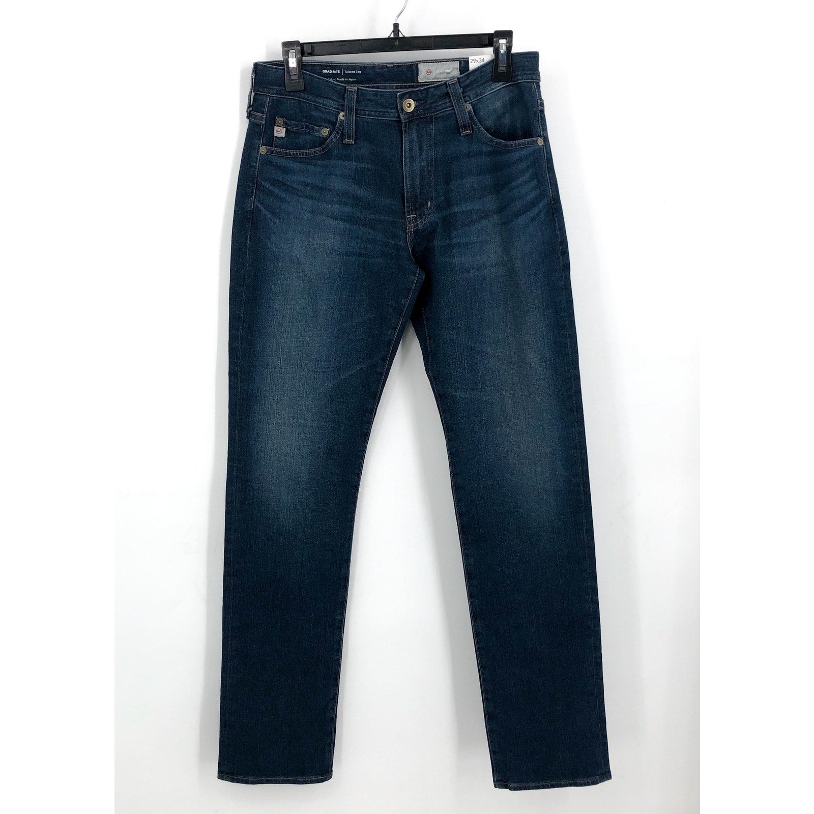 AG ADRIANO GOLDSCHMIED Men's Graduate Tailored Jeans 29x34 Blue Years Porter NWT