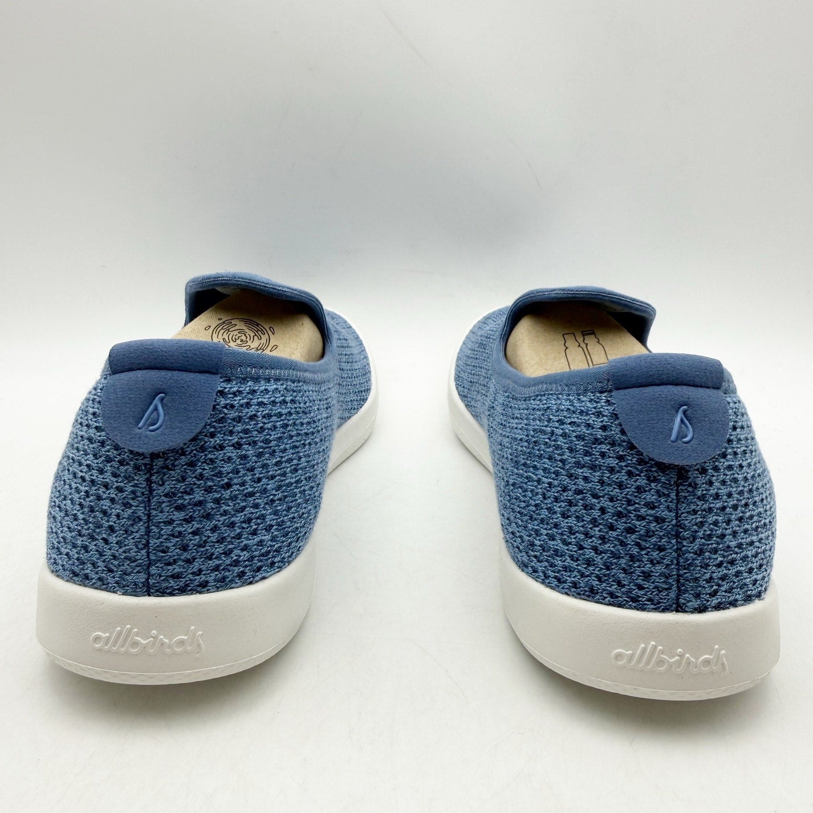 AllBirds Womens Tree Lounger Slip On Sneakers Size 5 Blue Casual Shoes NIB