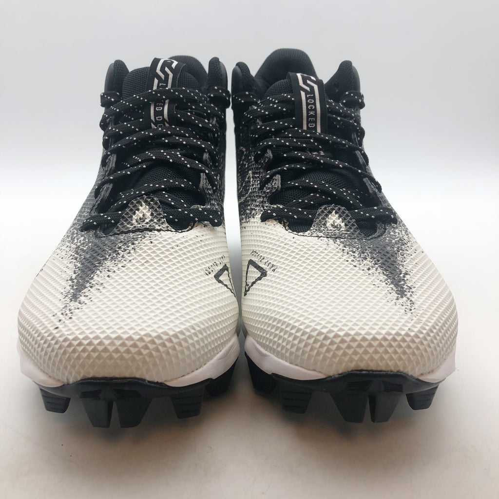 Under Armour Boys Spotlight Franchise RM 2.0 Football Cleats Size 4.5 Black NWOB