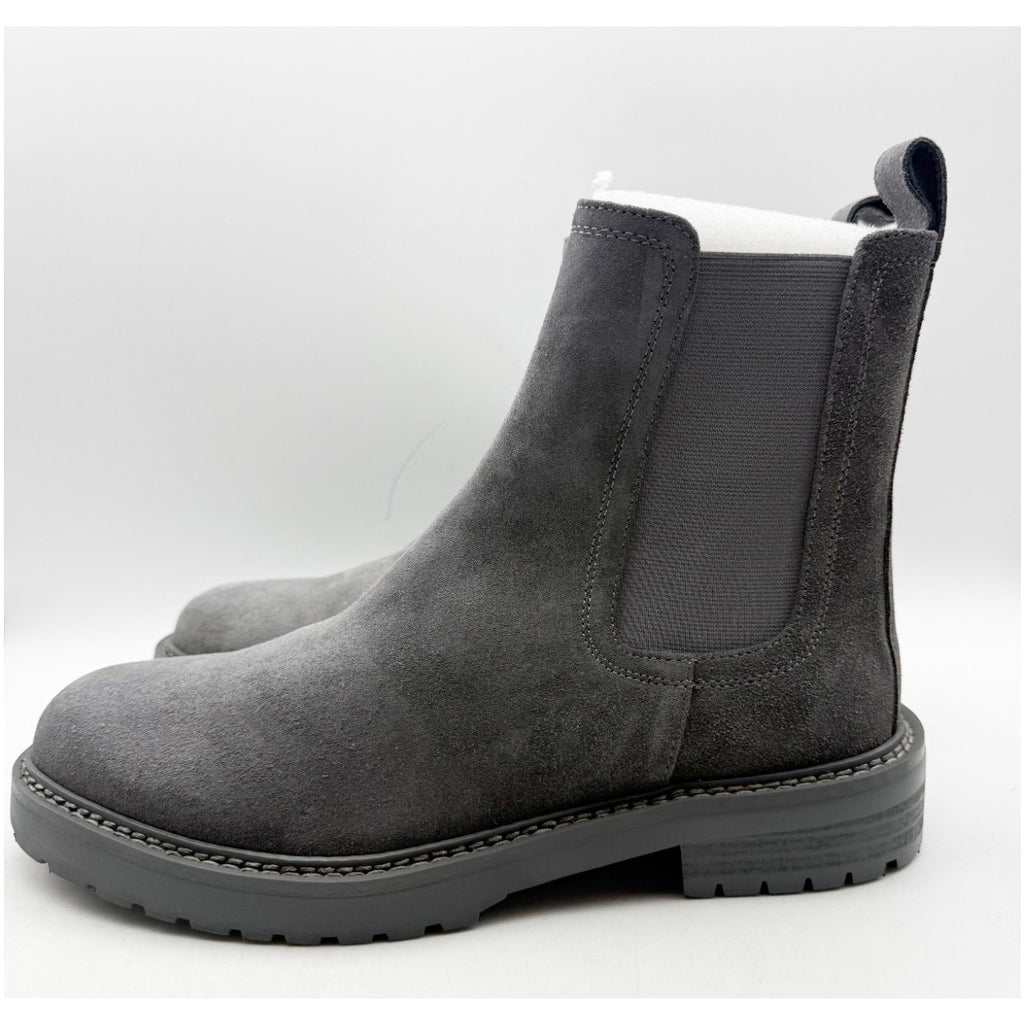 Saint Morta Men's Chunky Chelsea Boot US 9 EU 43 Dark Grey Suede NIB