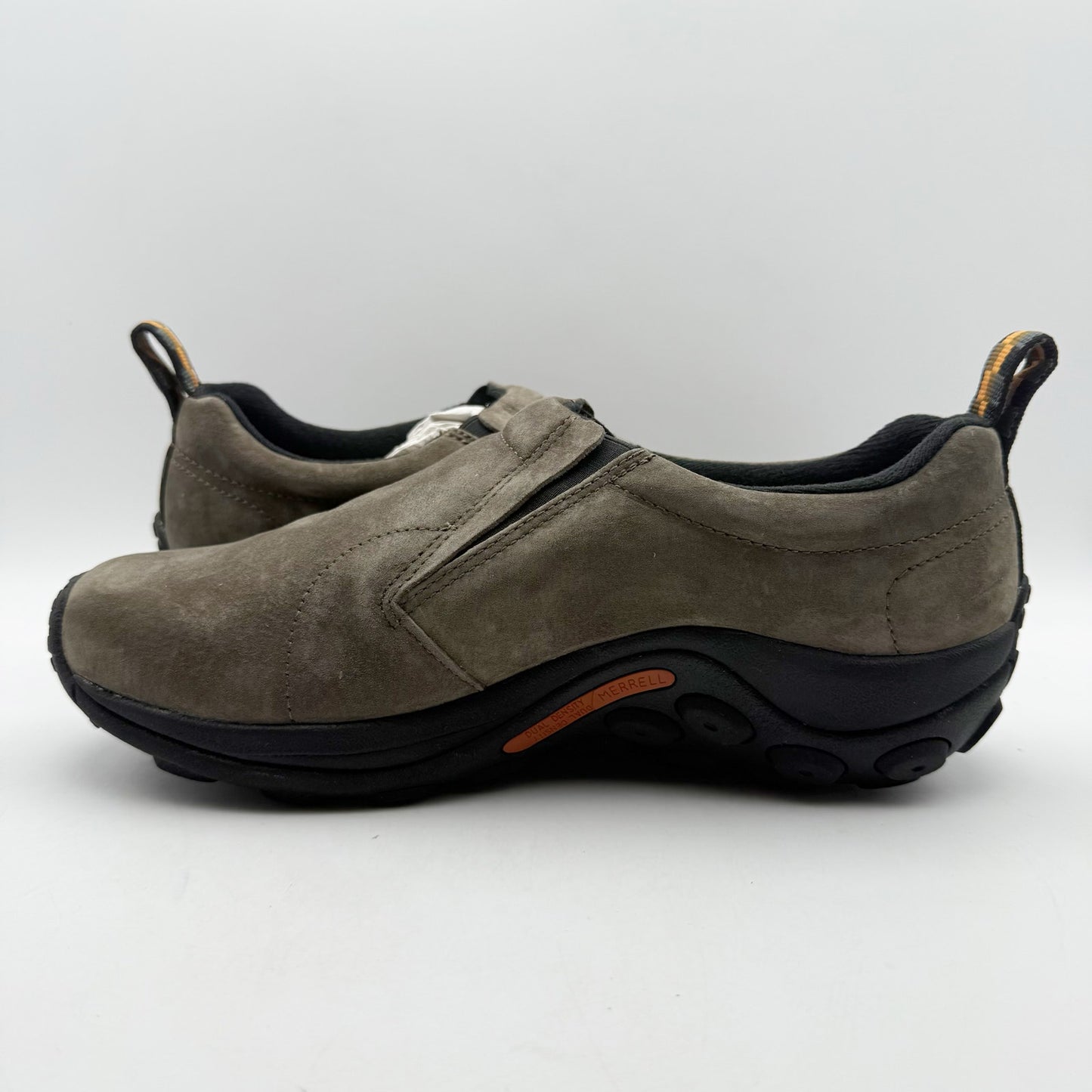 Merrell Mens Jungle Moc Toe Shoes US 10 M EU 44 Brown Suede Slip On NIB