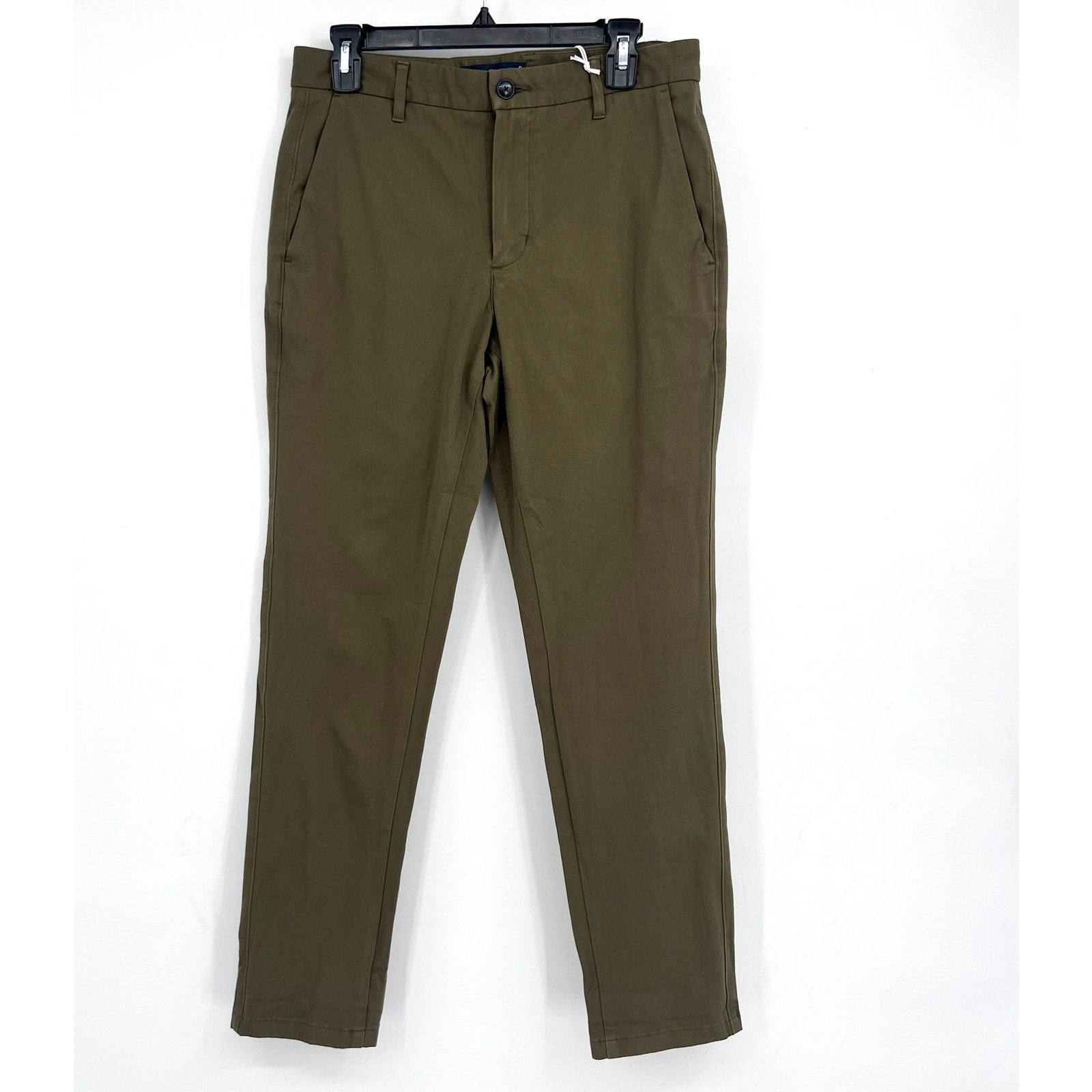 EVERLANE Men's Uniform Performance Chino 31x30 Olive Green Slim Fit Pants NWT