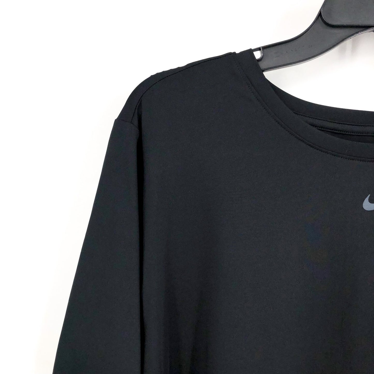 NIKE Womens One Classic Dri-FIT Short-Sleeve Tshirt 3X Black Crewneck Top NWT