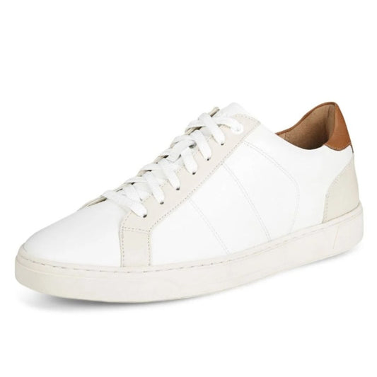 Vionic Mens Lucas ll Sneakers US 11 EU 44 White Leather NWOB