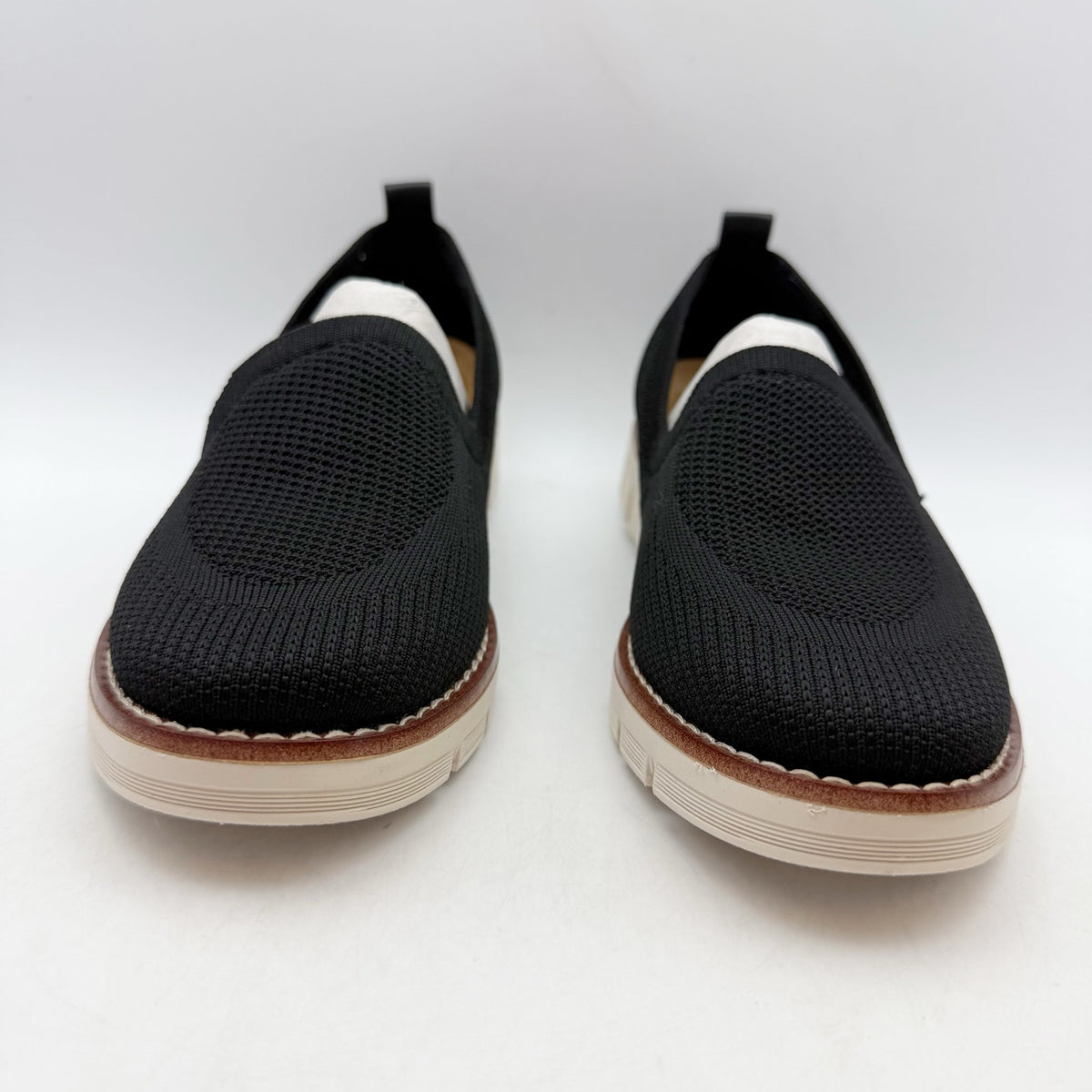 Easy Spirit Womens Valina Casual Shoes Size 6 M Black Slip On Loafers NIB