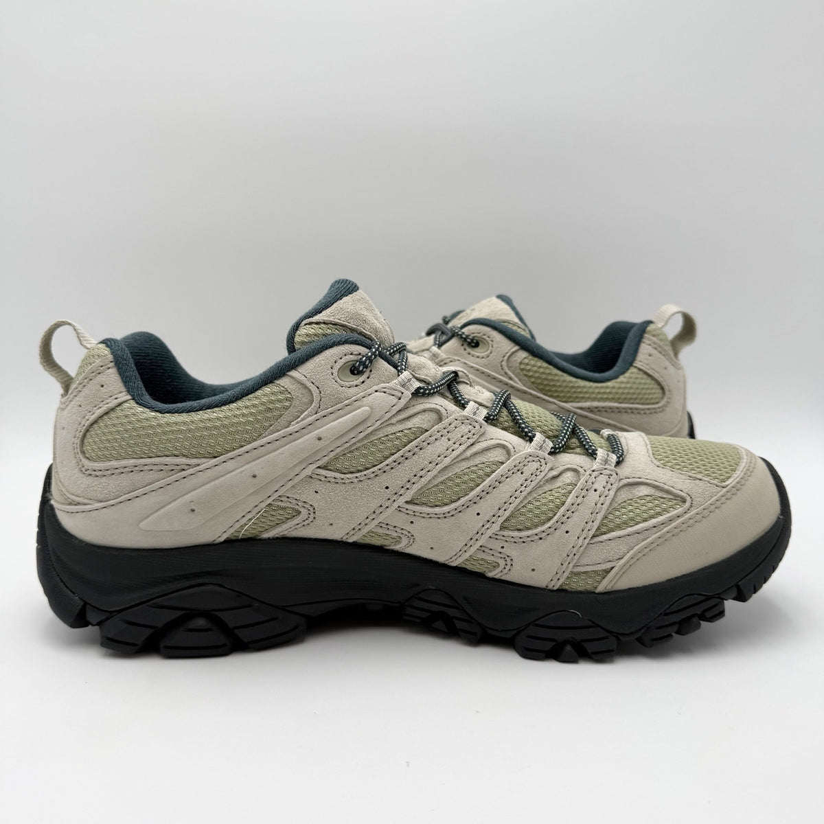 Merrell Mens Moab 3 Hiking Shoes Size 11.5 EU 46 Tan Green Suede J038307 NIB
