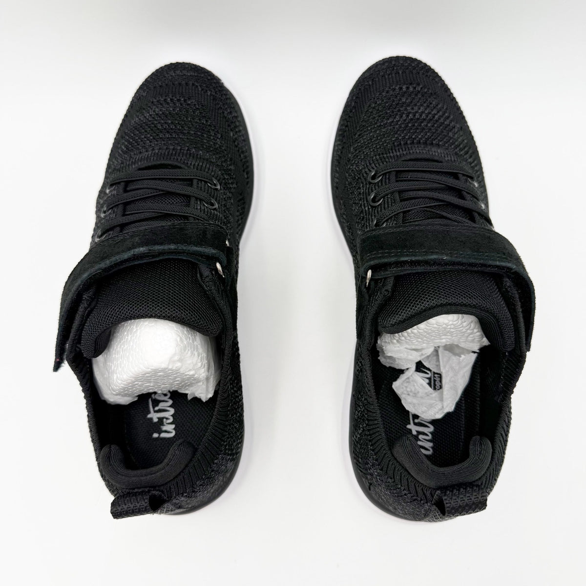PROPET Womens Stevie Casual Sneakers Size 7.5 Narrow AA Black White Athletic NIB