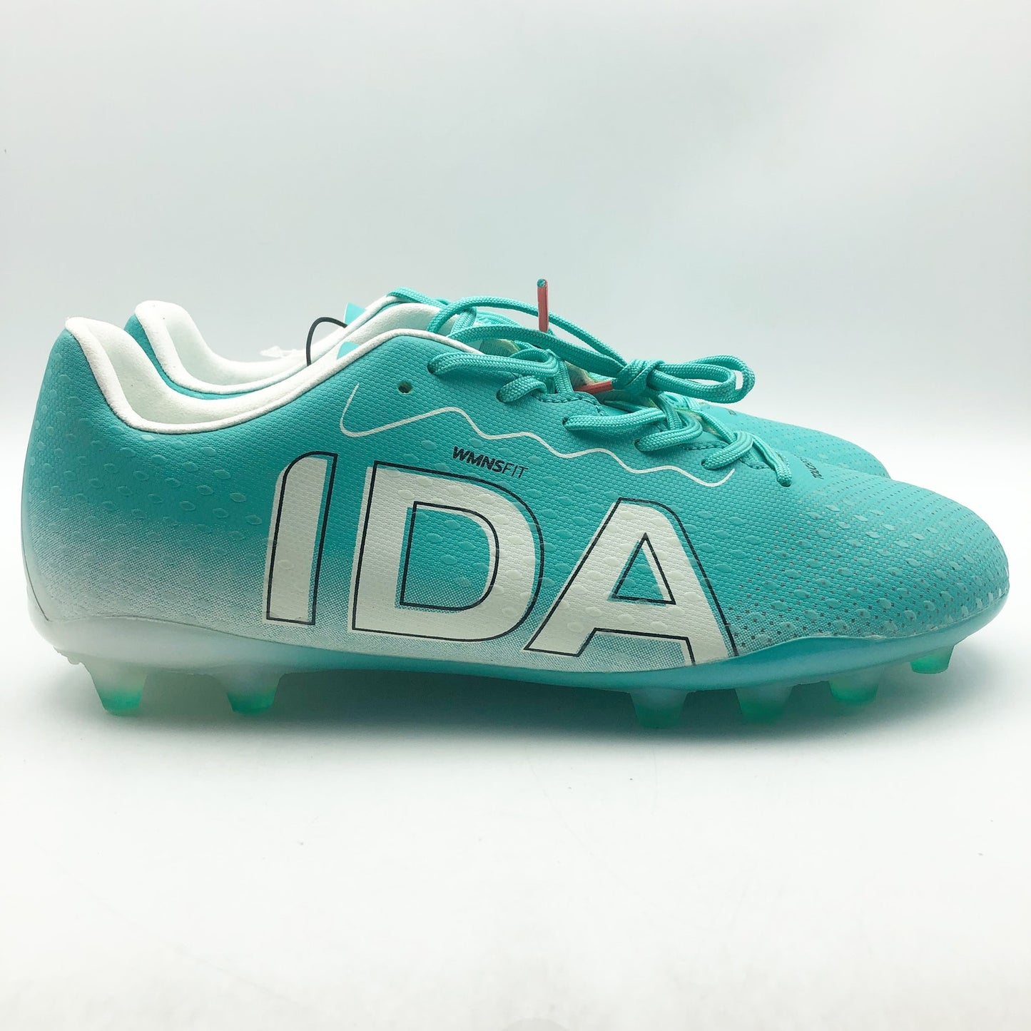 IDA Women's Rise Club FG Molded Soccer Cleats Size 9.5 Teal White NWOB