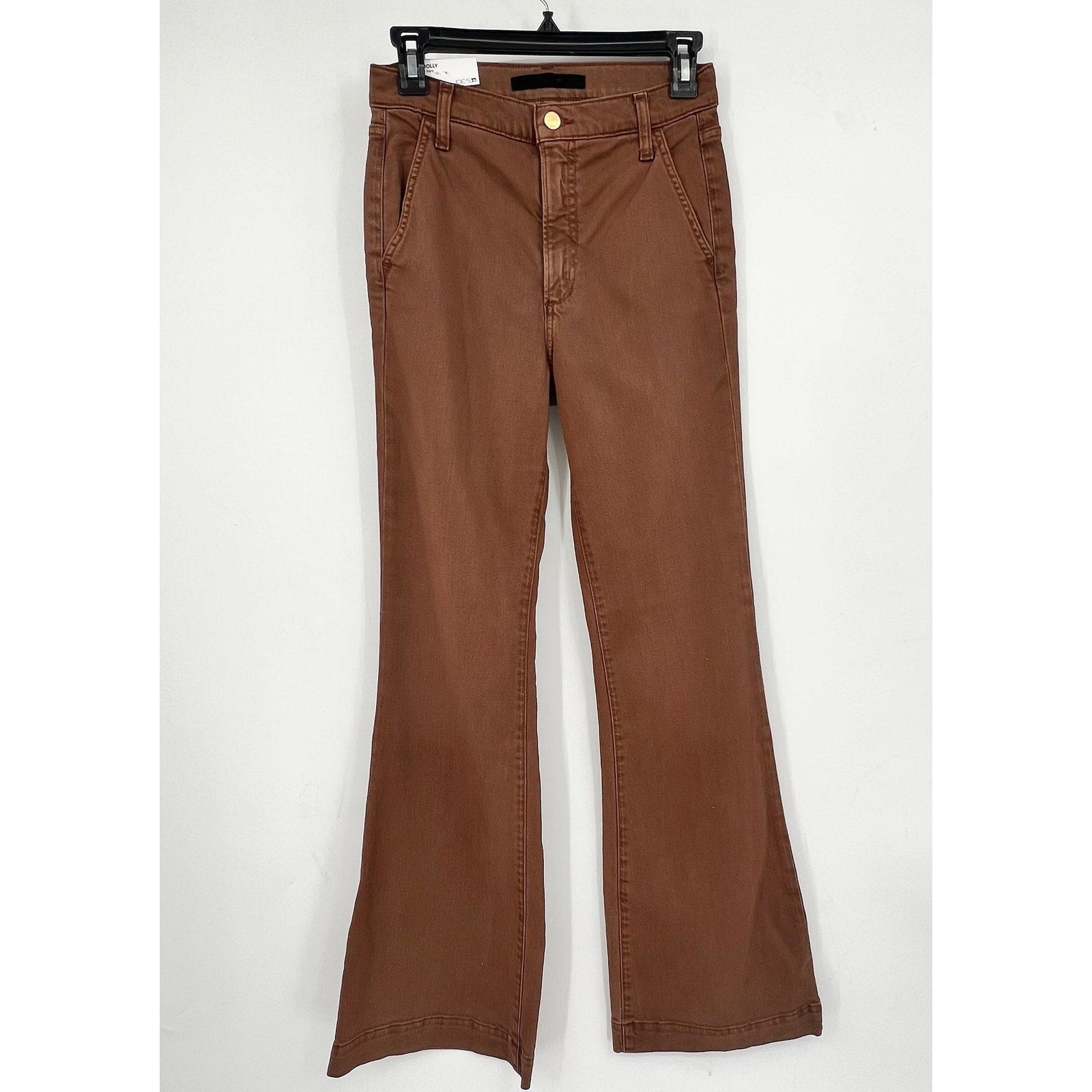 JOE'S JEANS The Molly High Rise Flare Jeans Size 26 US 2 Brown Walnut NWT