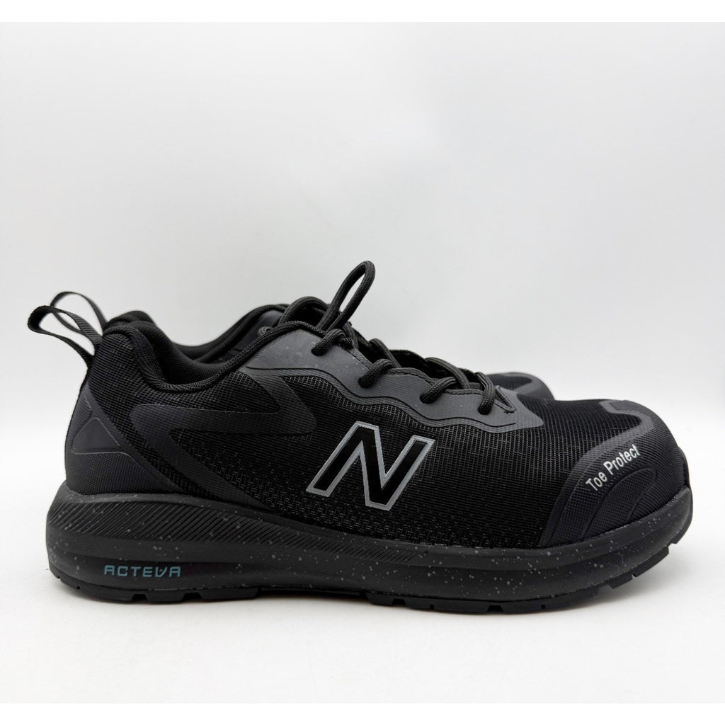 New Balance Womens Logic Work Shoes US 8 Wide Black Comp Toe EH PR SR NIB