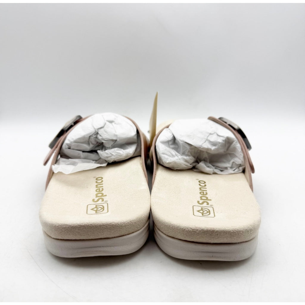 Spenco Women's Sierra Sandals Size 7.5 Pink Pale Blush Thong Flip Flop APMA NIB