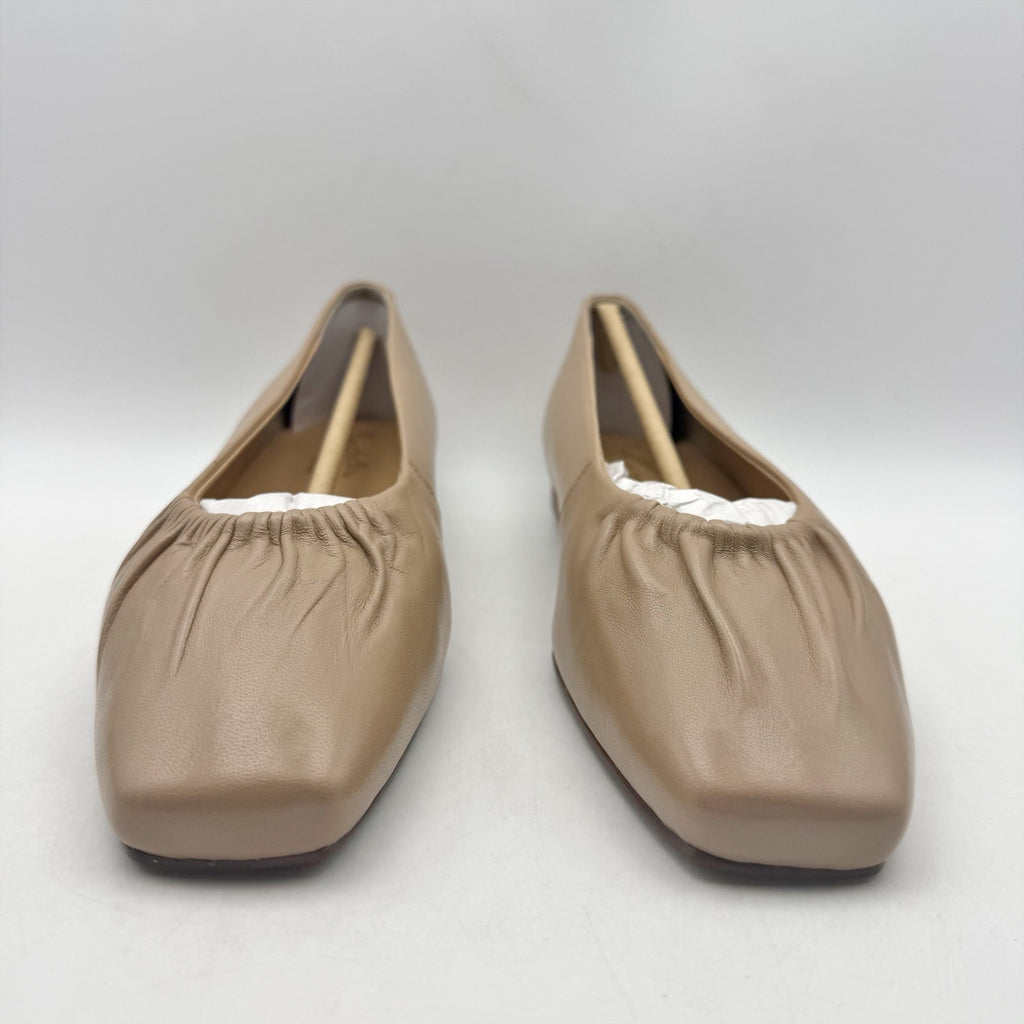 Seychelles Womens Little Things Flats Size 7.5 EU 38 Beige Tan Leather NWOB