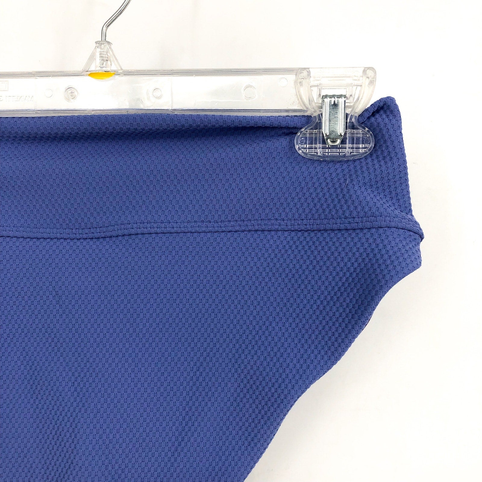 BEACH RIOT Women's Highway Bikini Bottom Medium Purple Periwinkle Waffle NWT