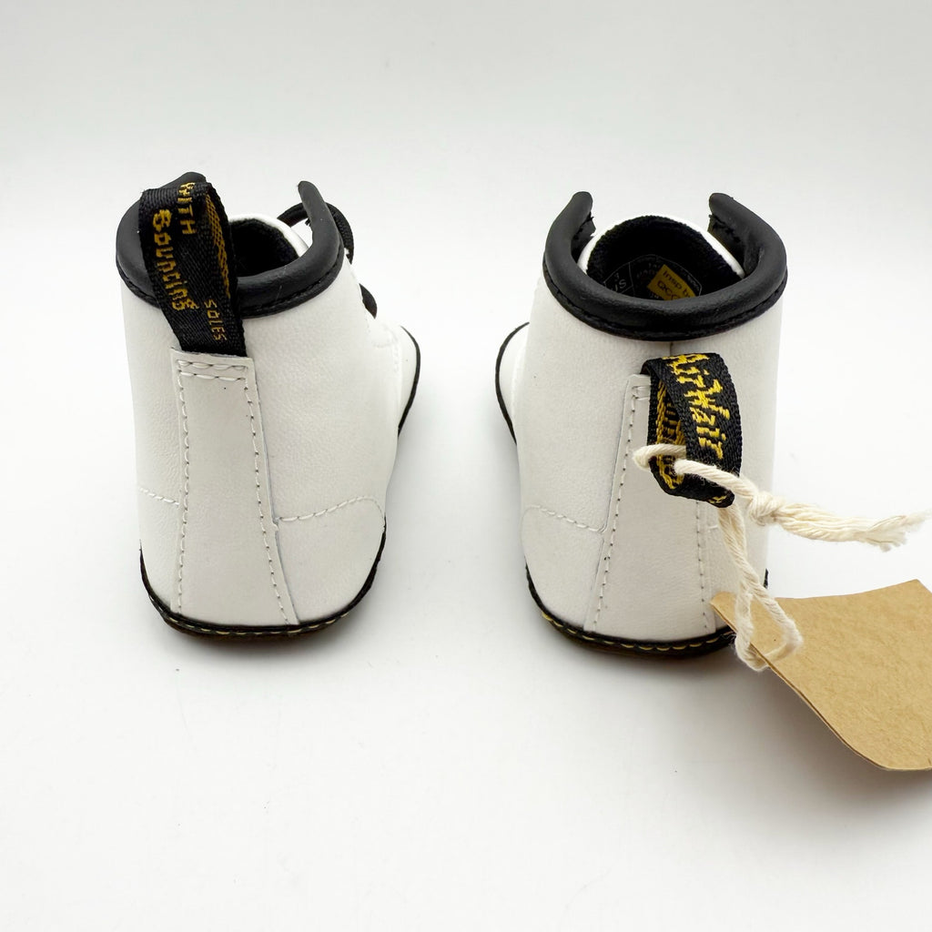 Dr. Martens Infant/Toddler 1460 Crib Bootie US 3 EU 18 White Leather NIB