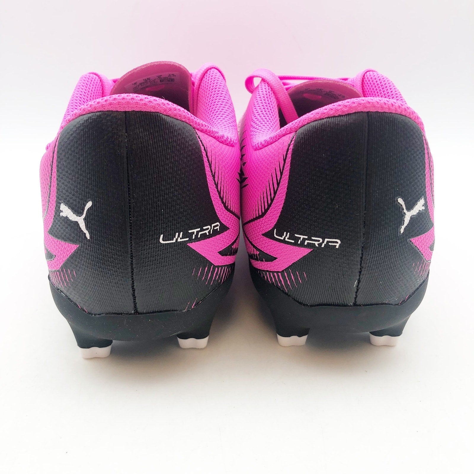 Puma Youth Ultra Play FG/AG Soccer Cleats Size 6.5 Pink Black NWOB