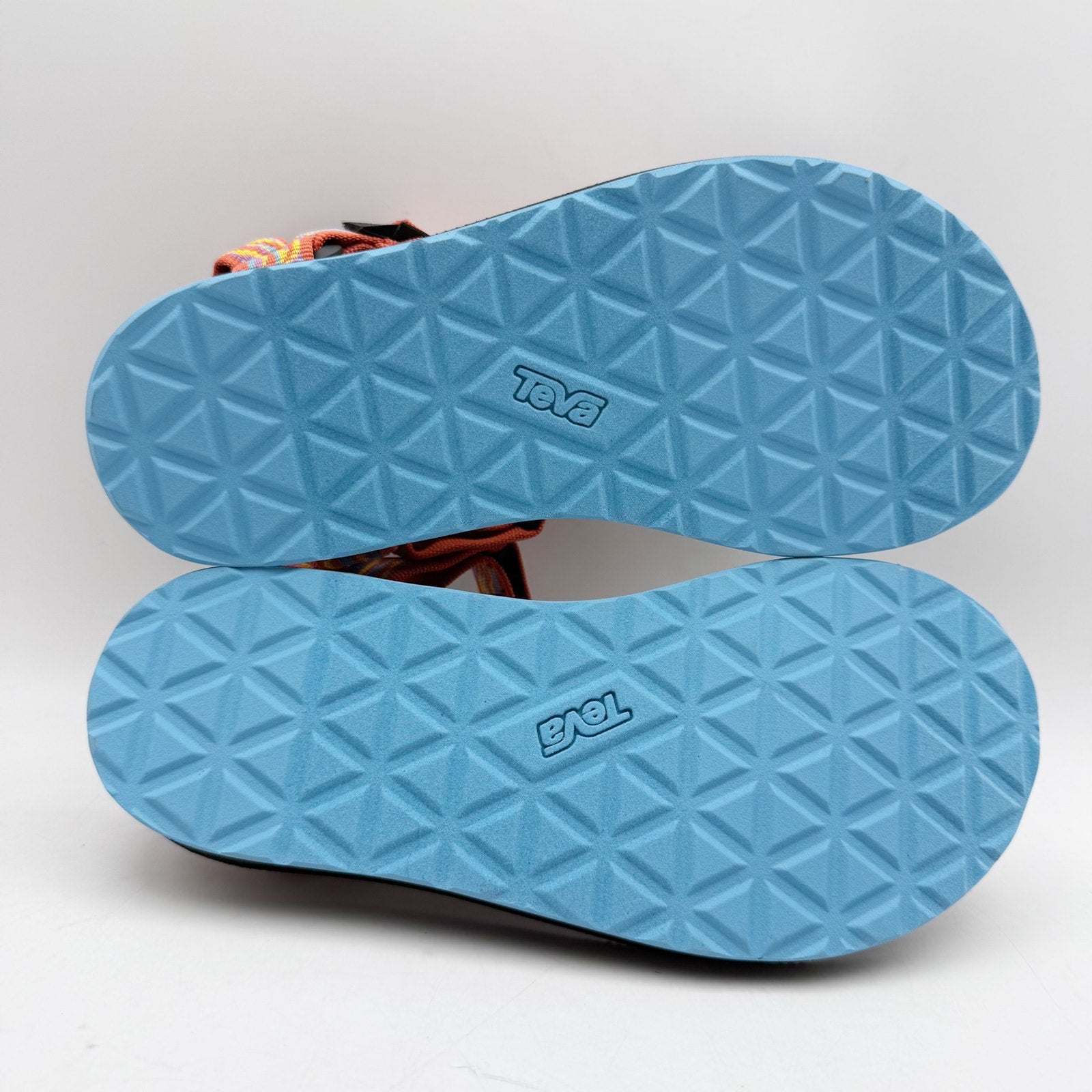 Teva Womens Original Universal Revive Sandals US 5 EU 36 Orange Blue NIB