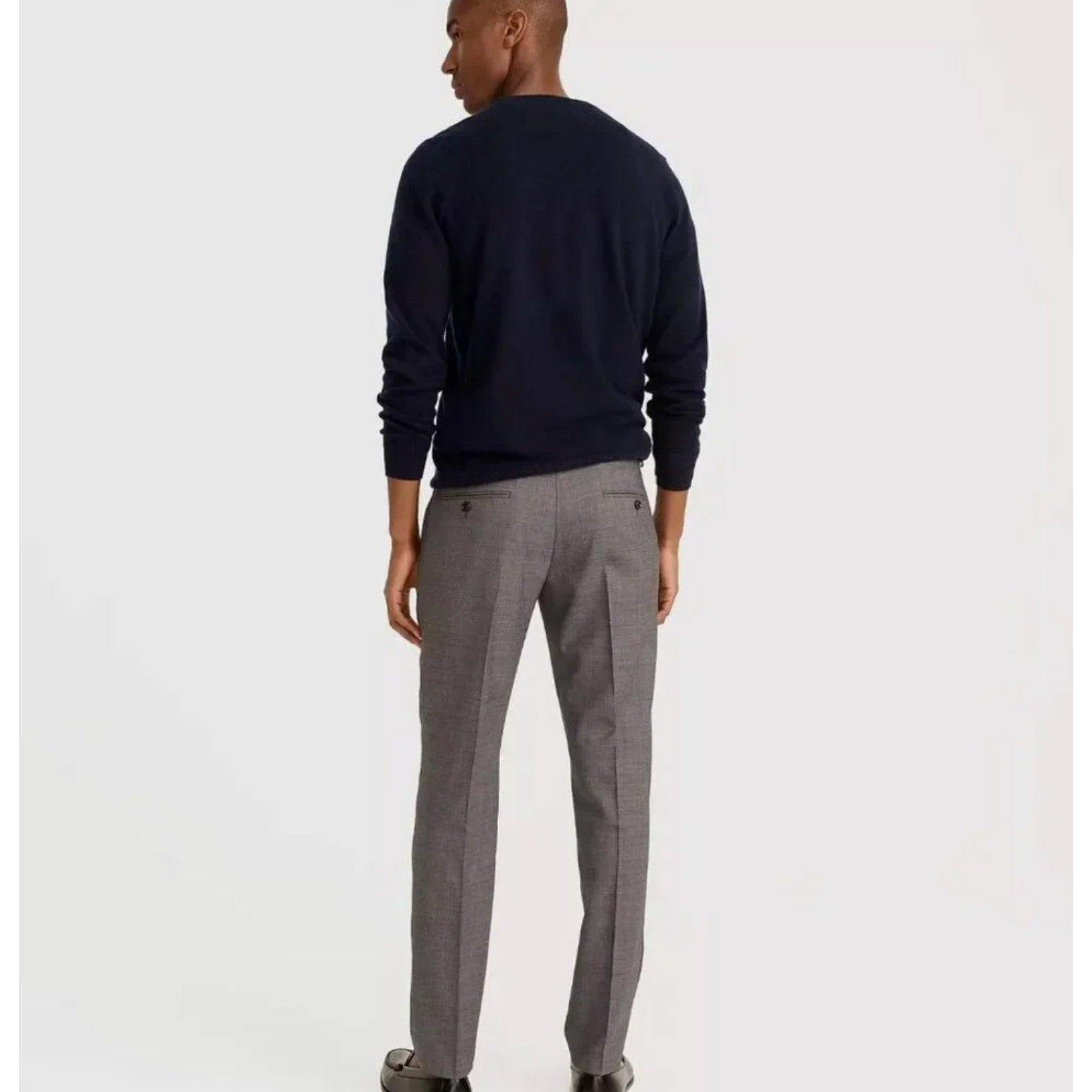 J.CREW Men's Bowery Slim-fit Pants 32x30 Charcoal Gray Wool Blend J6061 NWT