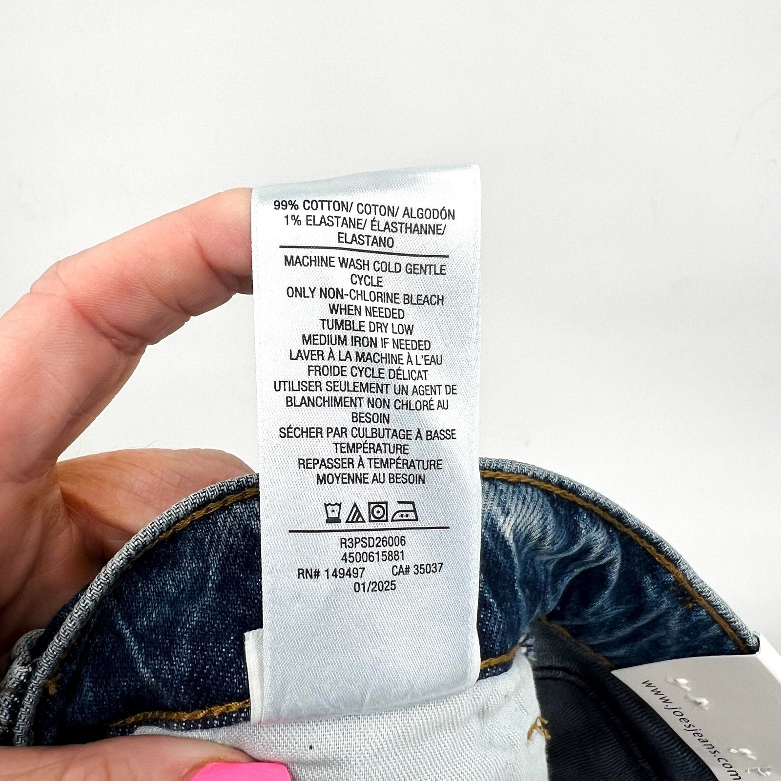 JOE'S JEAN Women's The Tessa Denim Mini Skirt Size 31 US 12 Blue Showdown NWT