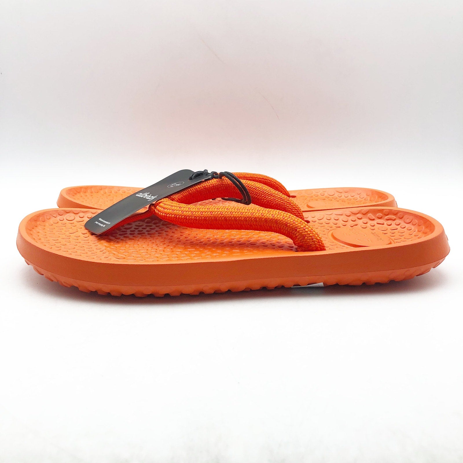 Allbirds Sugar Zeffer 2 Sandals Mens 9 Womens 11 Bright Orange Flip Flops NWT