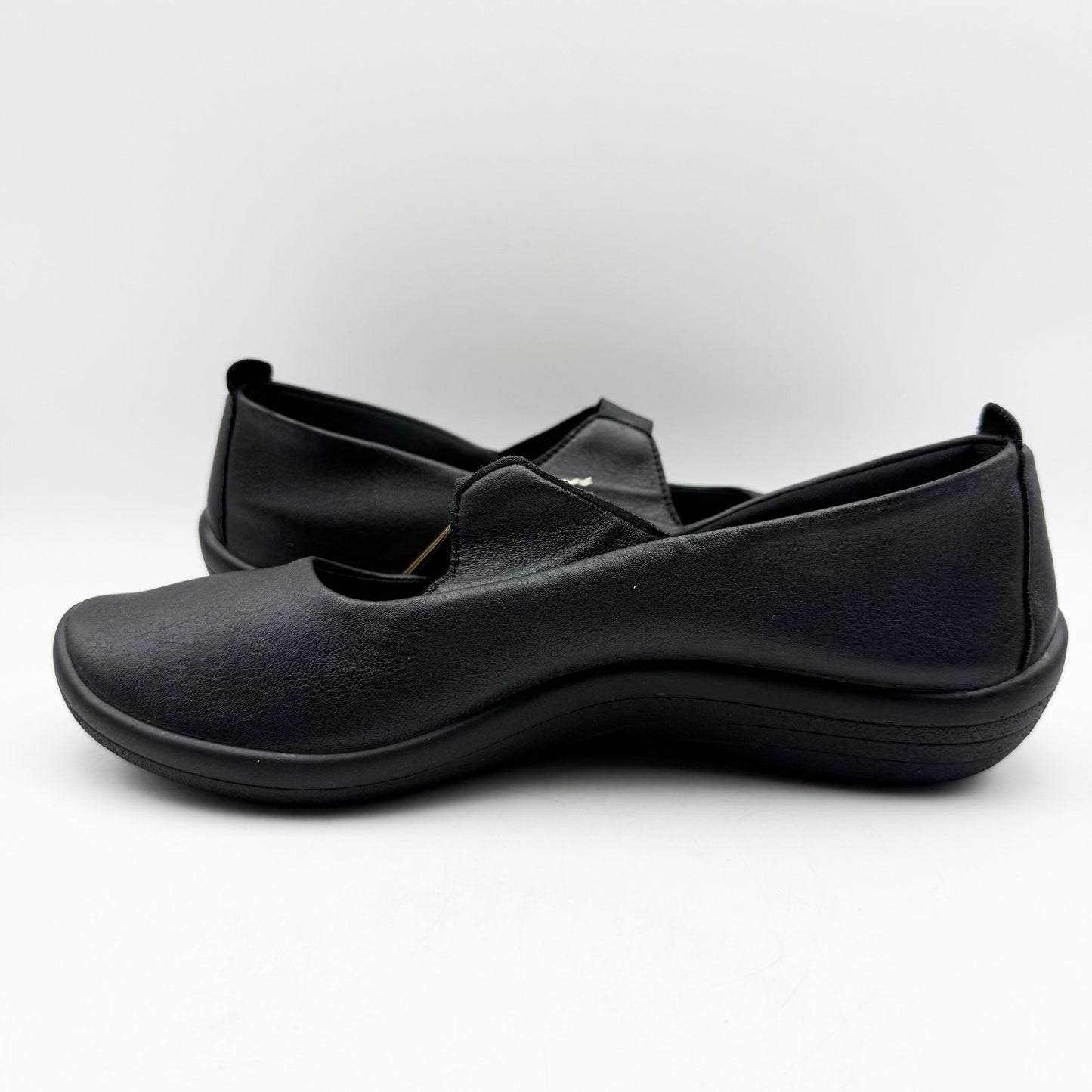Arcopedico Womens Itatiaia Flats EU 42 US 11 Black Slip On NWOB
