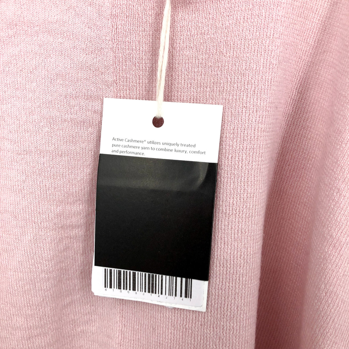 ACTIVE CASHMERE Women's Cashmere Tank Top XL Pale Pink Racerback NWT