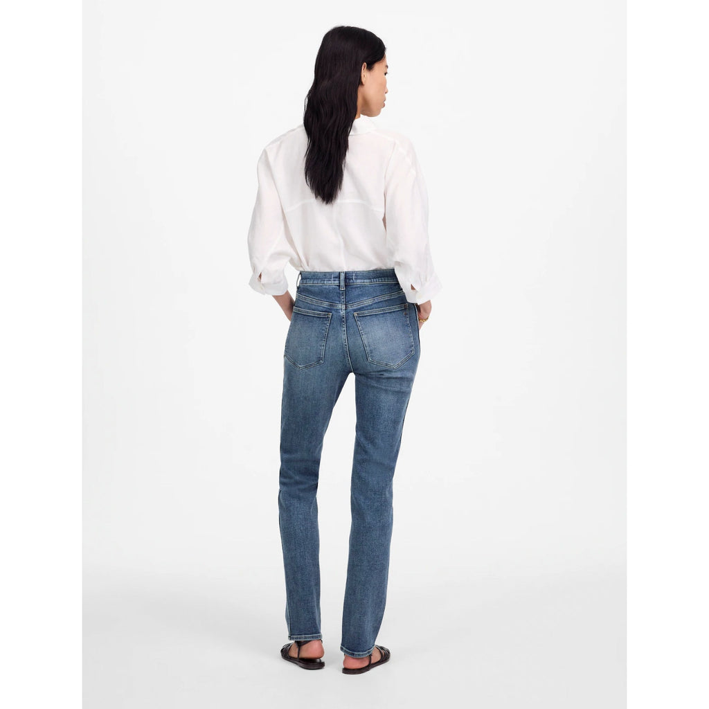 MADEWELL Womens Stovepipe Jeans Size 30 US 10 Blue Slim Straight NU072 NWT