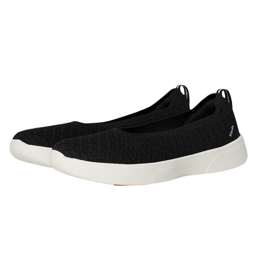 Keds Womens BlissWalk Skimmer Casual Shoes Size 7.5 M EU 38 Black Slip On NIB