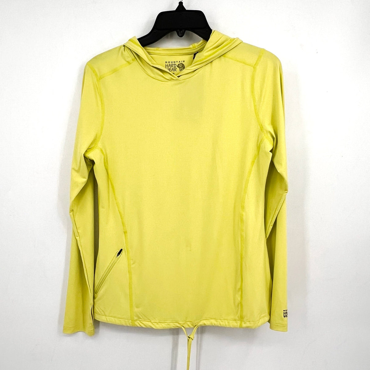 MOUNTAIN HARDWEAR Crater Lake Long Sleeve Hoodie Small Light Olive Green NWT