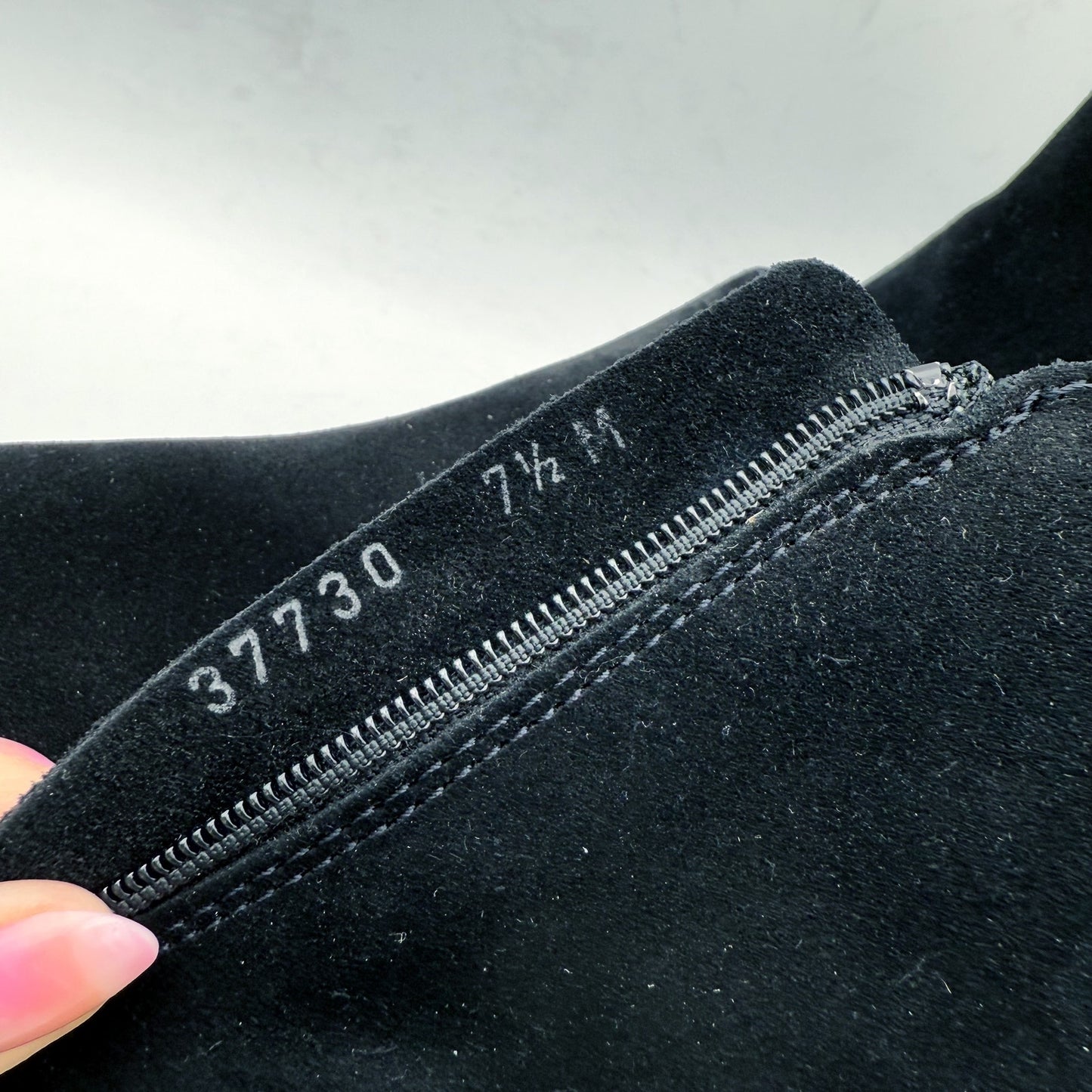 La Canadienne Womens Juni Ankle Boots US 7.5 Black Suede Waterproof NWOB