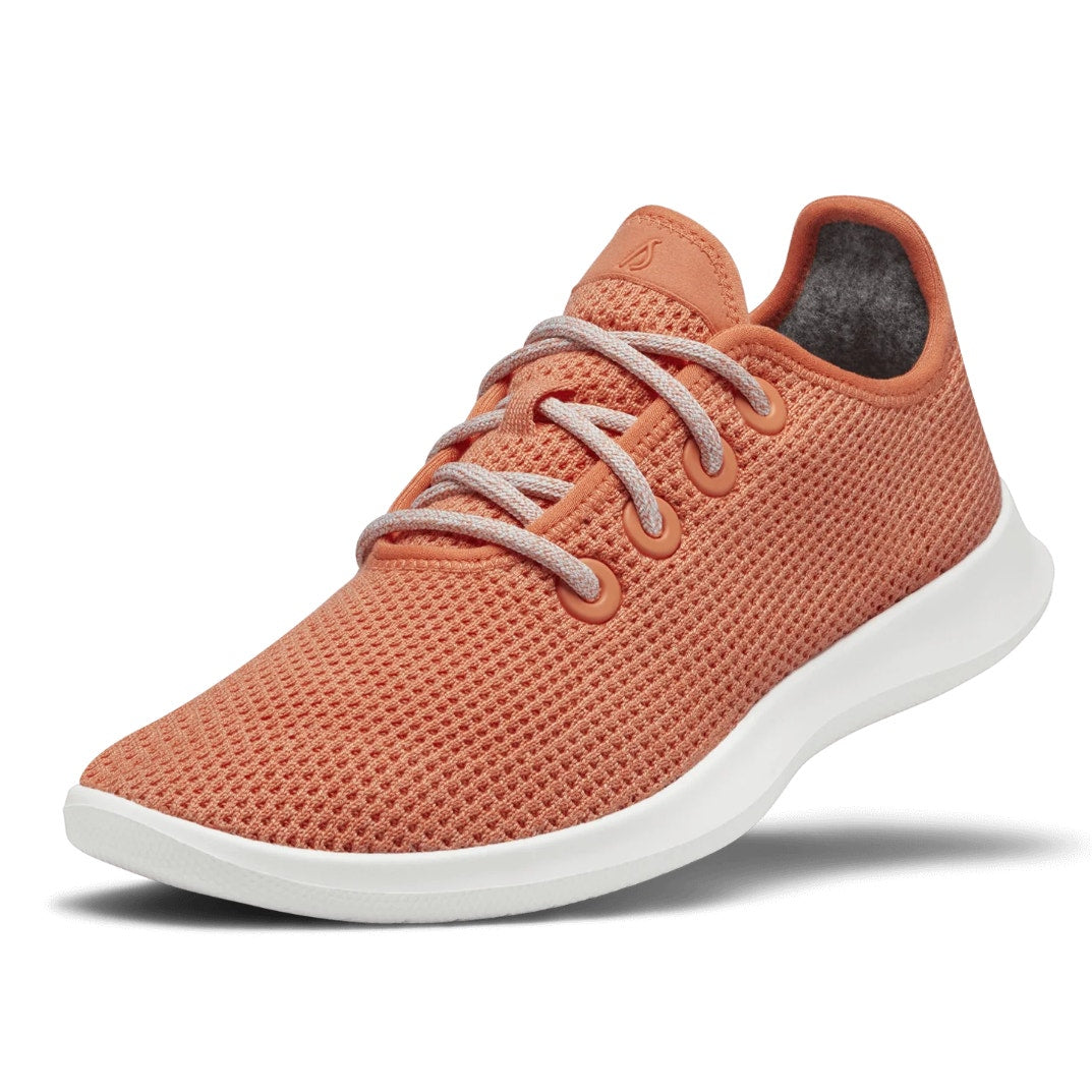 AllBirds Womens Tree Runner Casual Sneakers Size 5 Kauri Melon Orange NIB