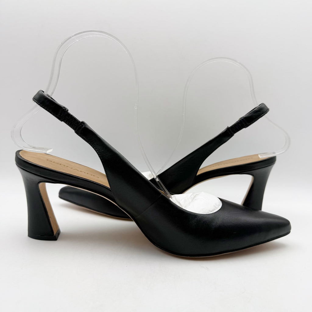 Bernardo Womens Felicity Heels US 11M EU 41 Leather Slingback Pump NIB