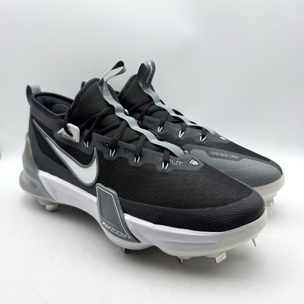 Nike Mens Force Zoom Trout 9 Elite Baseball Cleats US 13 Black FB2906-001 NWOB